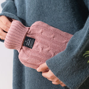 Cute Plush Hand Warmer Warm Belly Hot Compress Water Bag