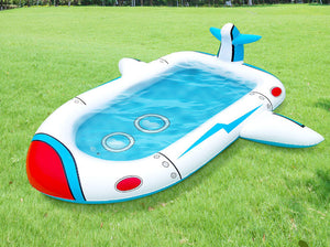 Kids Outdoor Spout Pool PVC Inflatable Toys Wading Pool Garden Lawn Swimming Pool