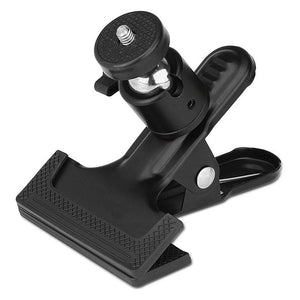 Clip Clamp Holder Mount with Universal Metal Standard Ball Head 1/4 Screw for Camera Flash Holder Bracket for Photography