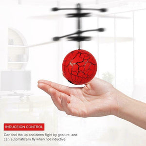 Flying Ball Infrared Induction Sensor Hand Control RC Helicopter Colorful Flashing LED Light Mini Aircraft Toys for Children
