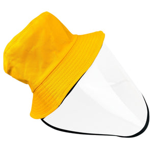 Transparent Protective Hat Anti-saliva Anti-fog Cap Isolation Removable Mask Cover Face