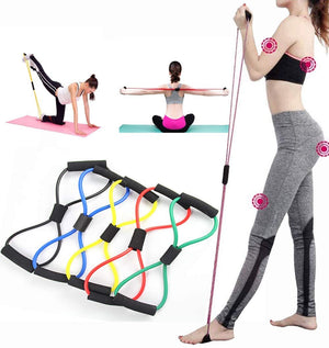 Figure-8 Resistance Band for Strength and Stability Exercises