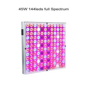 LED Grow Lights Lamp Panel Hydroponic Plant Growing COB Full Spectrum for indoor seedling tent Greenhouse flower
