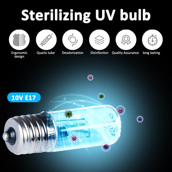 UVC Bulb Germicidal Light T5 Tube UVC Sterilizer Kill Dust Mite Eliminator UV Quartz lamp For Bedroom /Hospital Ozone Lamp Bulb